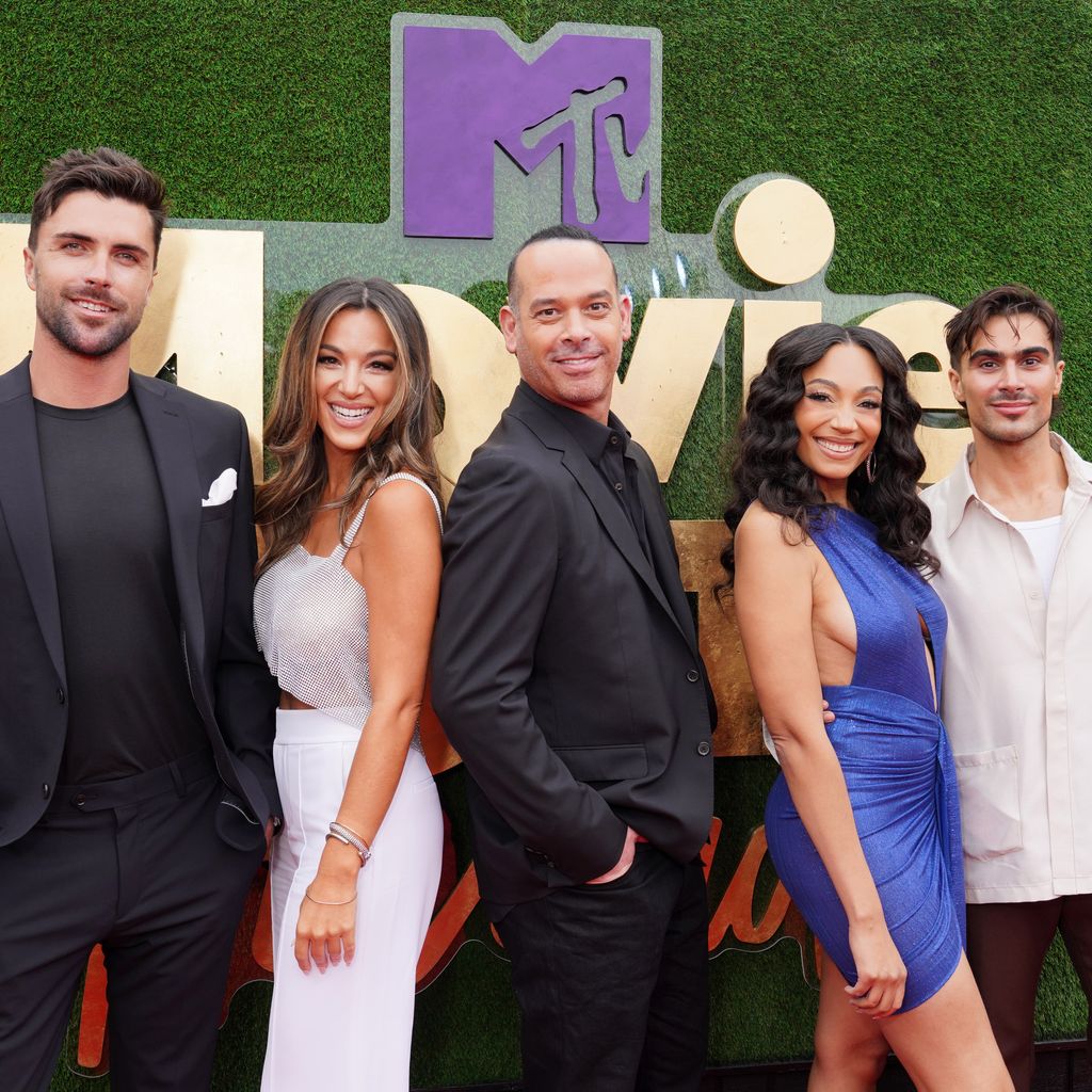 Tyler Stanaland, Alex Hall, Adam DiVello, Brandi Marshall und Skyler Wakil im Juni 2022