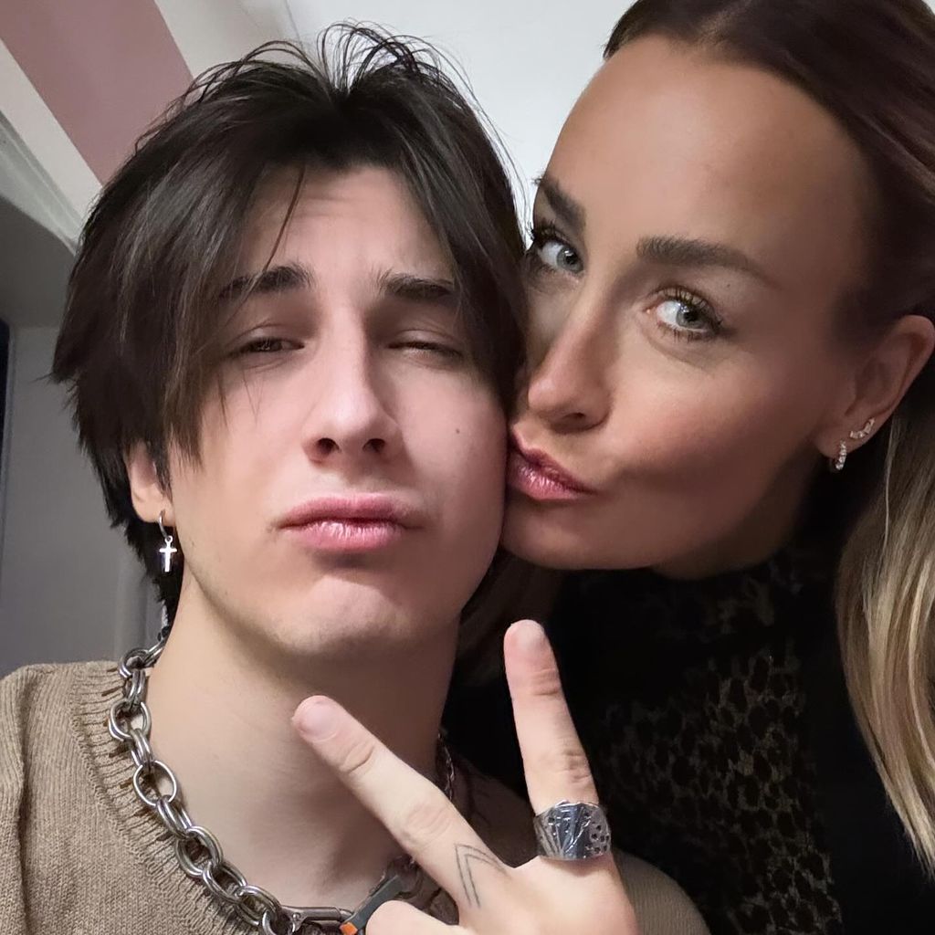 Tyler Terenzi mit seiner Mutter Sarah Connor