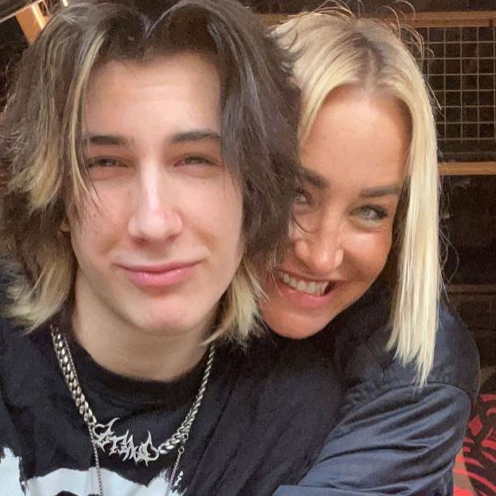 Sarah Connor und ihr Sohn Tyler Terenzi