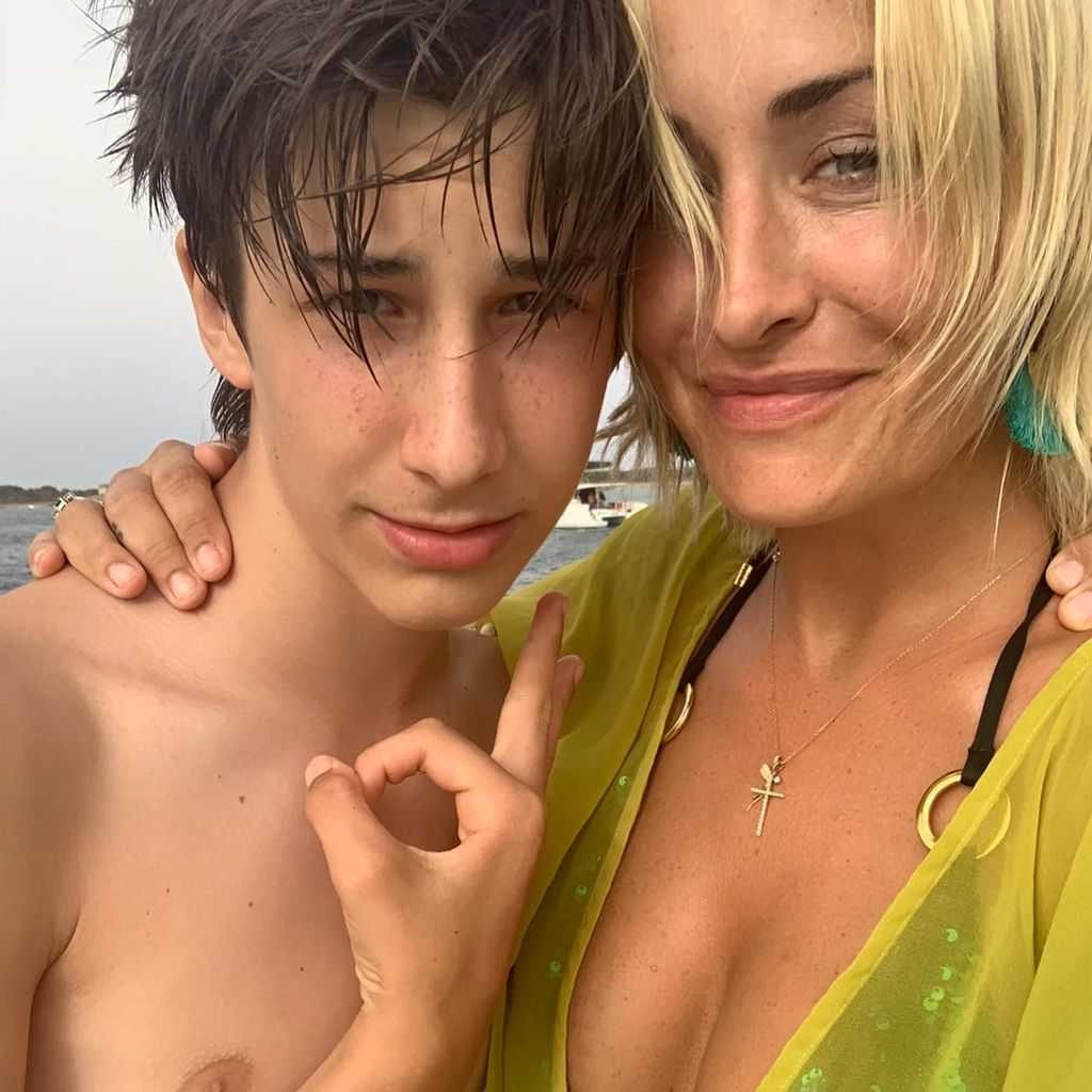 Tyler Terenzi und Mama Sarah Connor