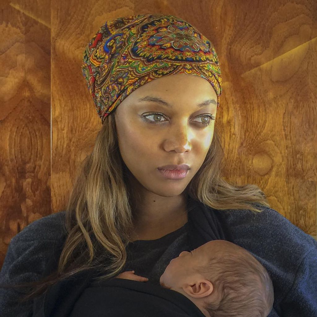Tyra Banks und ihr Sohn York im Februar 2016