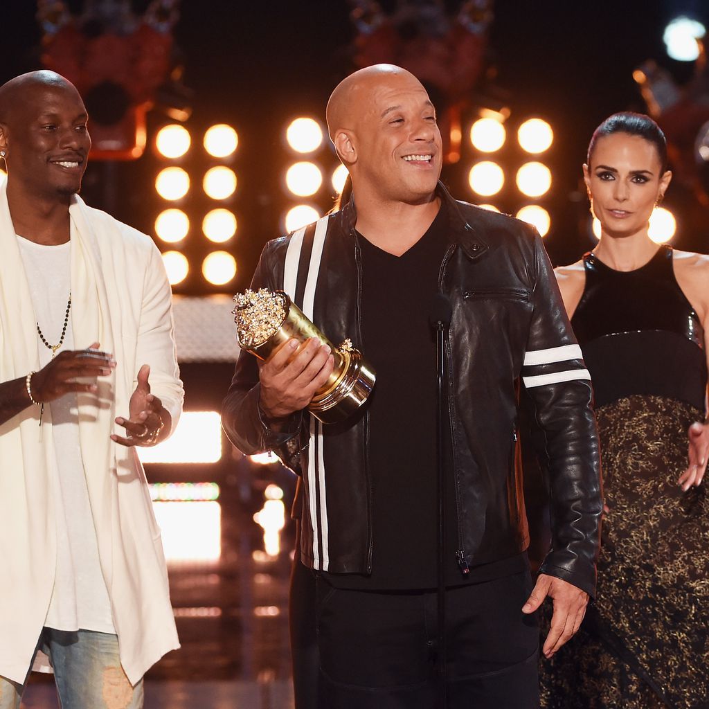 Tyrese Gibson, Vin Diesel & Jordana Brewster bei den MTV Movie Awards 2017