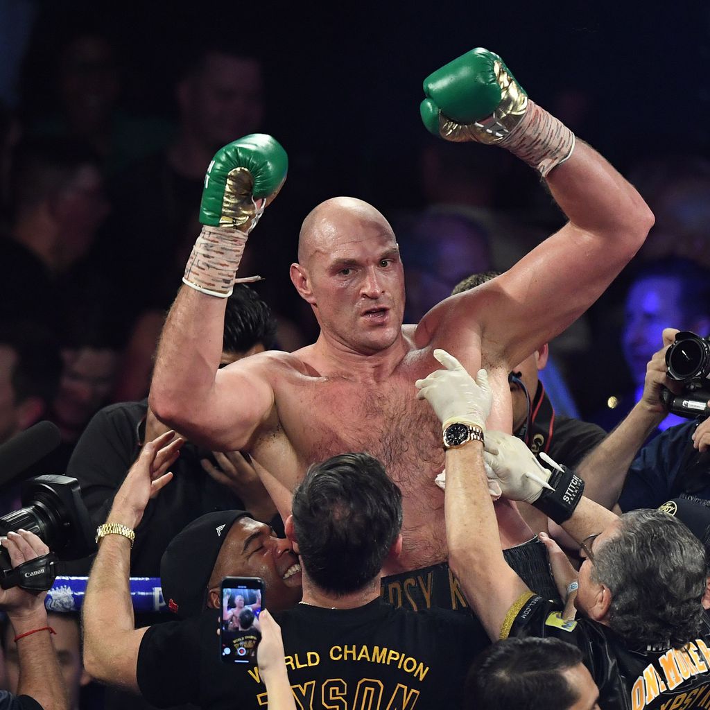 Tyson Fury im Februar 2020, Las Vegas