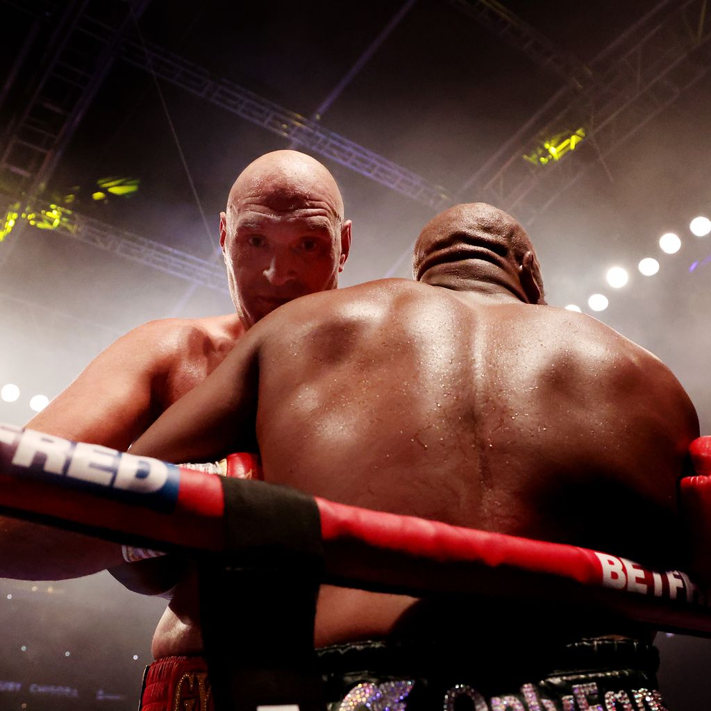 Tyson Fury im Kampf gegen Dereck Chisora, Dezember 2022