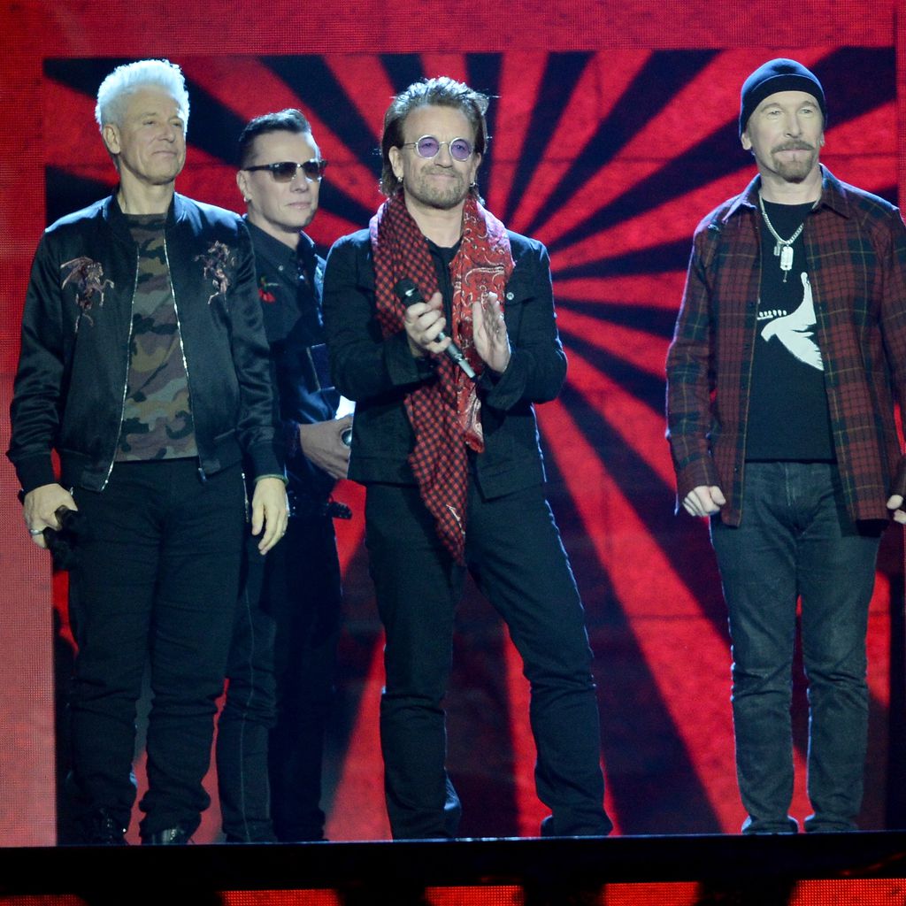 U2 bei den EMAs 2017