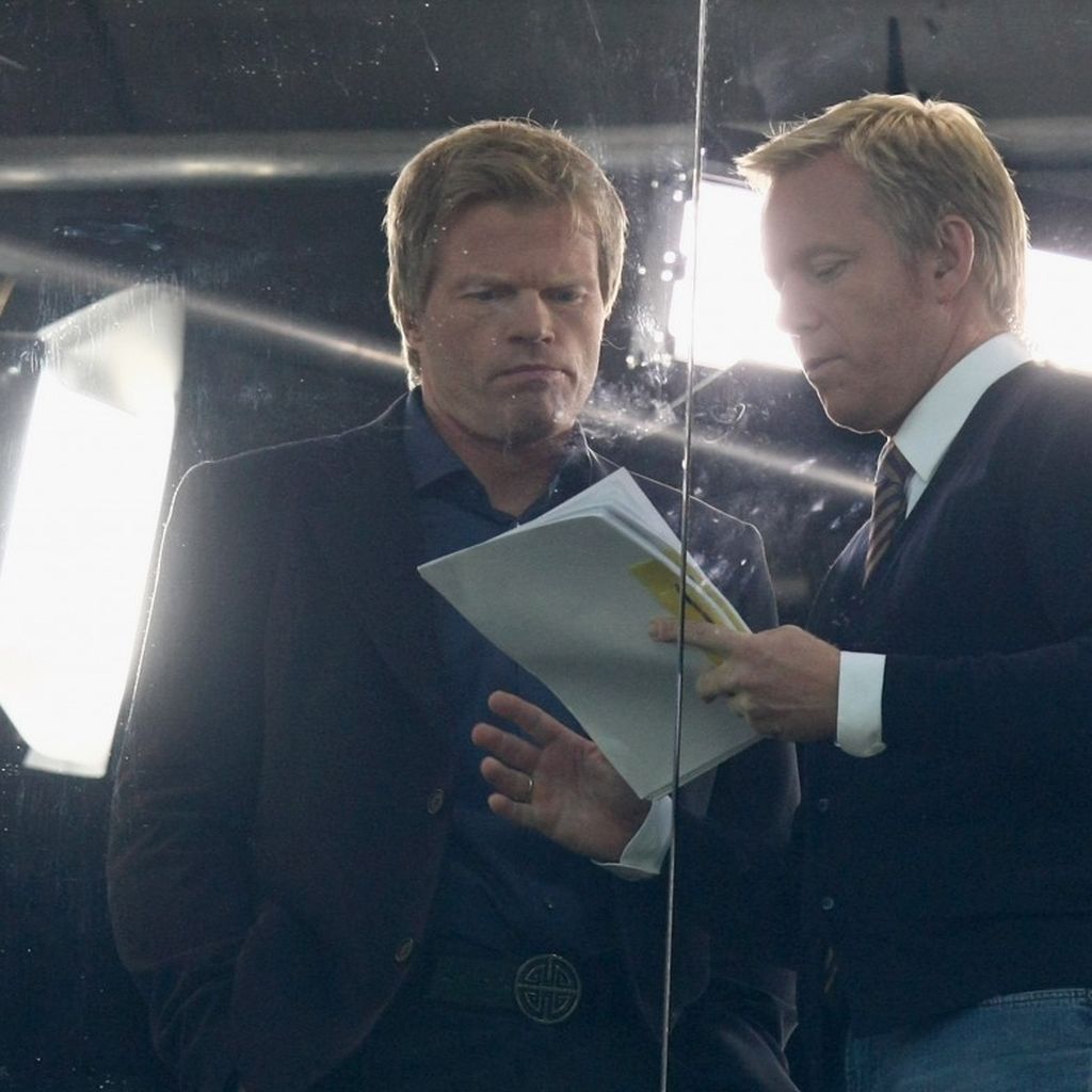 johannes b kerner und Oliver Kahn