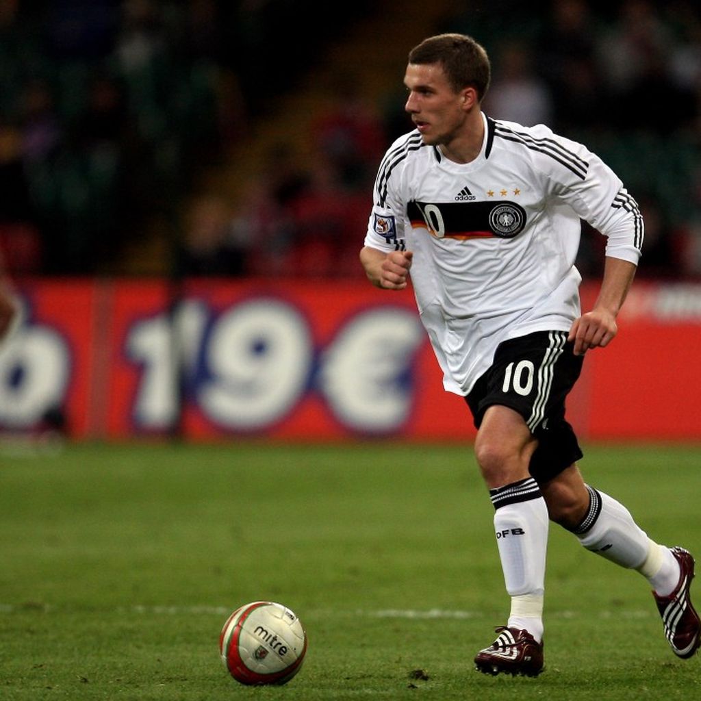 Lukas Podolski und Michael Ballack