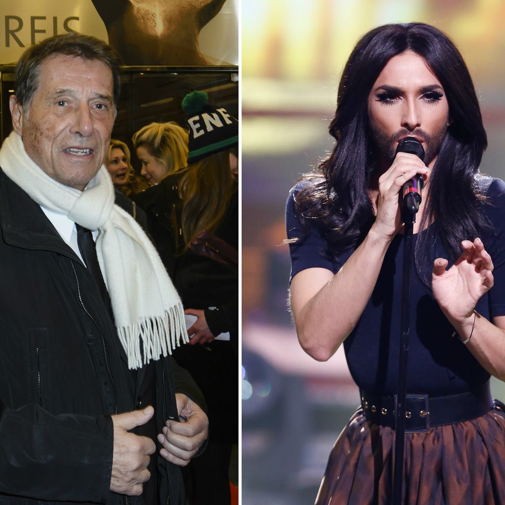 Udo Jürgens und Conchita Wurst