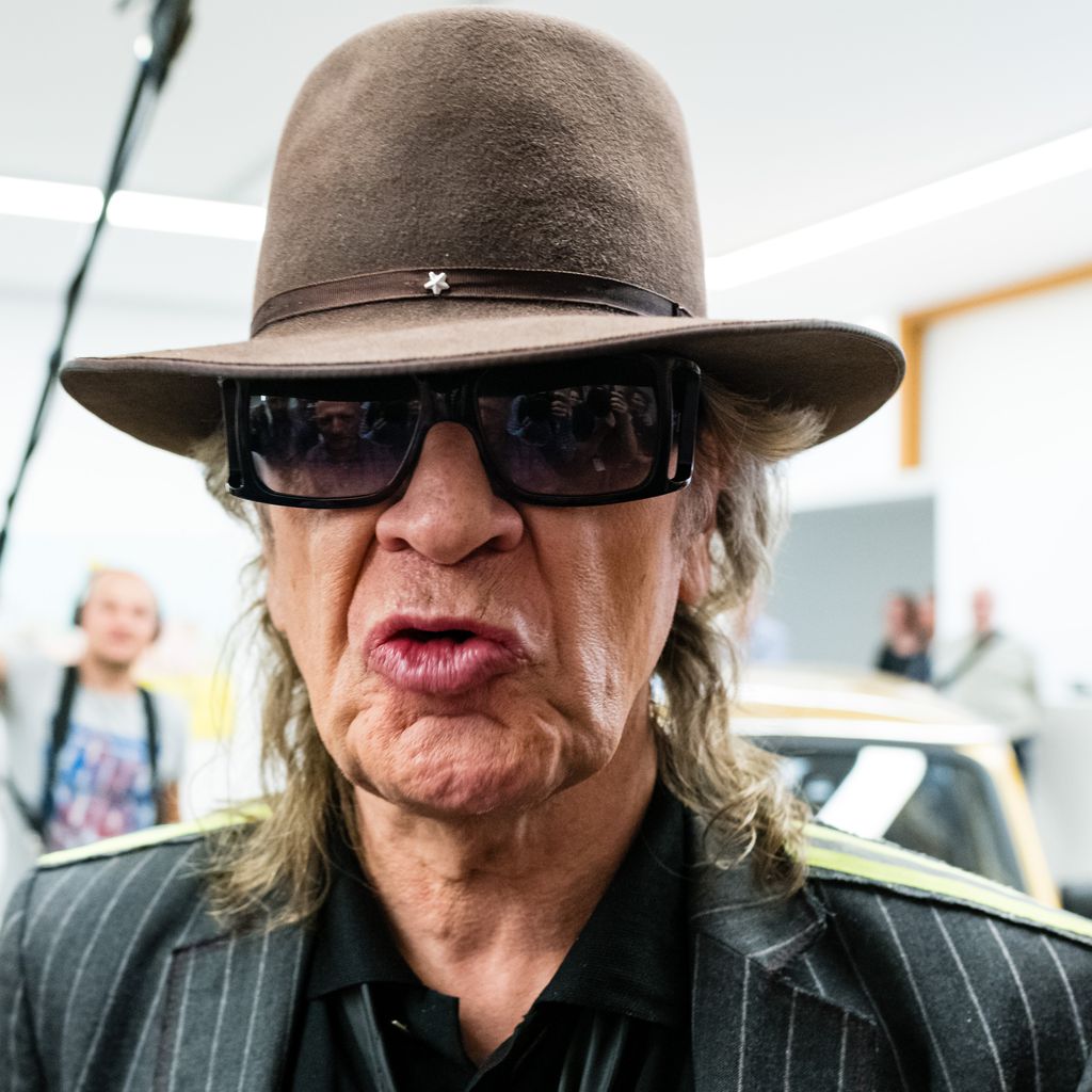 Udo Lindenberg in der Ausstellung "Udo Lindenberg. Zwischentöne"