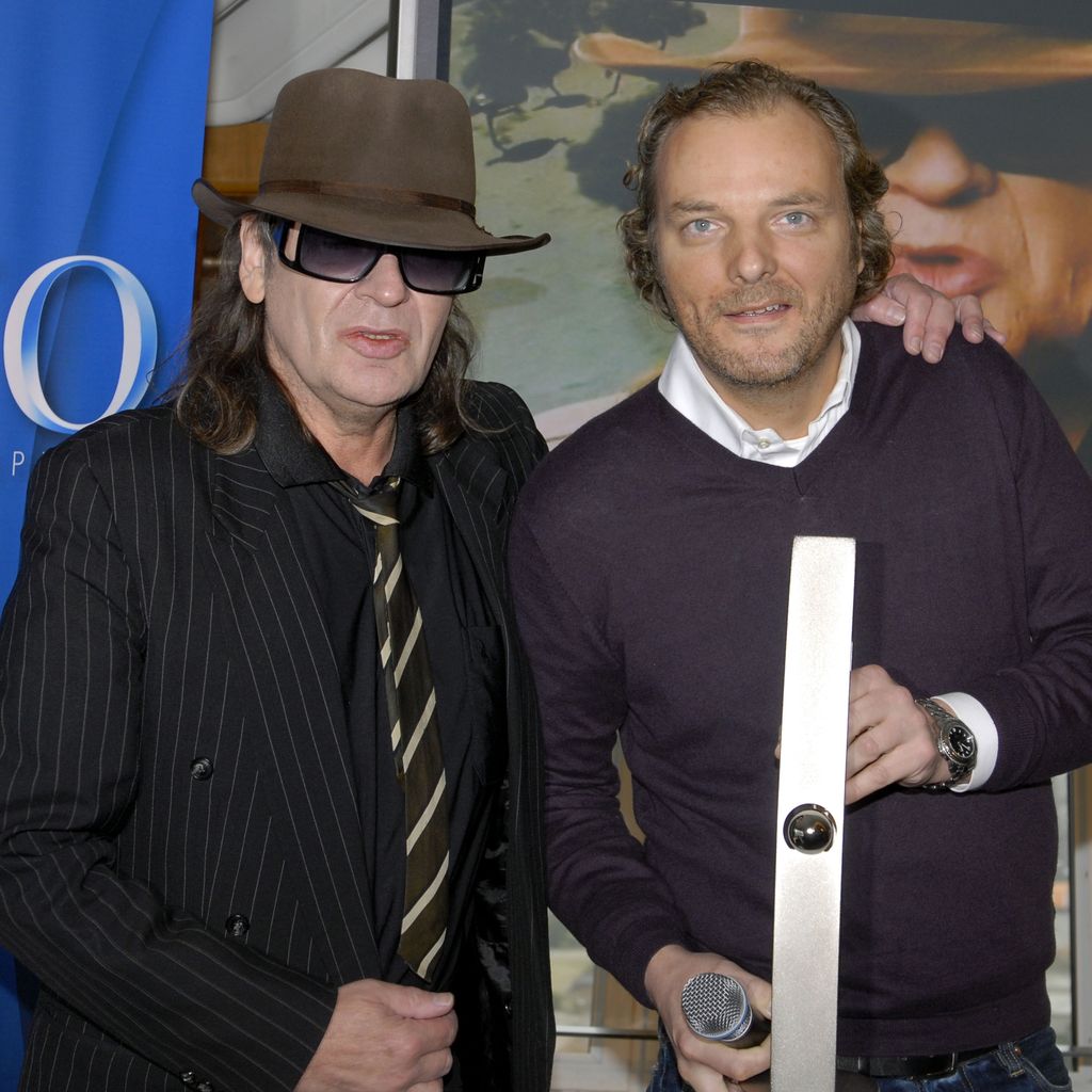 Udo Lindenberg und Andreas Herbig bei der Echo-Verleihung 2008