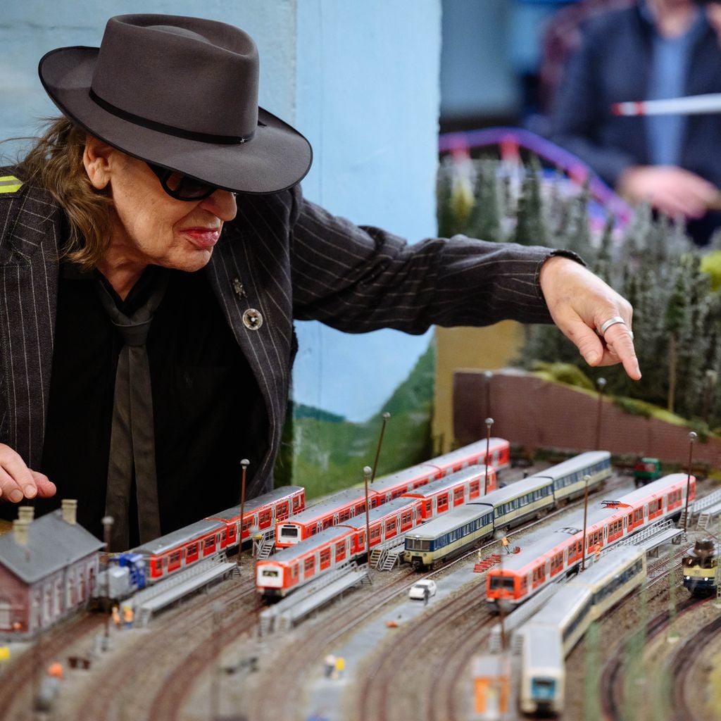 Udo Lindenberg präsentiert im Miniatur Wunderland den "Panik Express" anlässlich seiner bevorstehenden 80. Geburtstagsfeier
