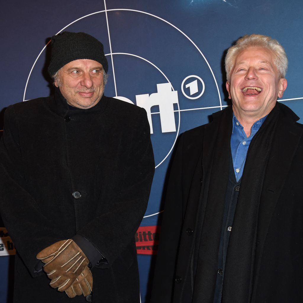 Udo Wachtveitl und Miroslav Nemec bei der Premiere der Folge "Mia san jetzt da wo's weh tut"