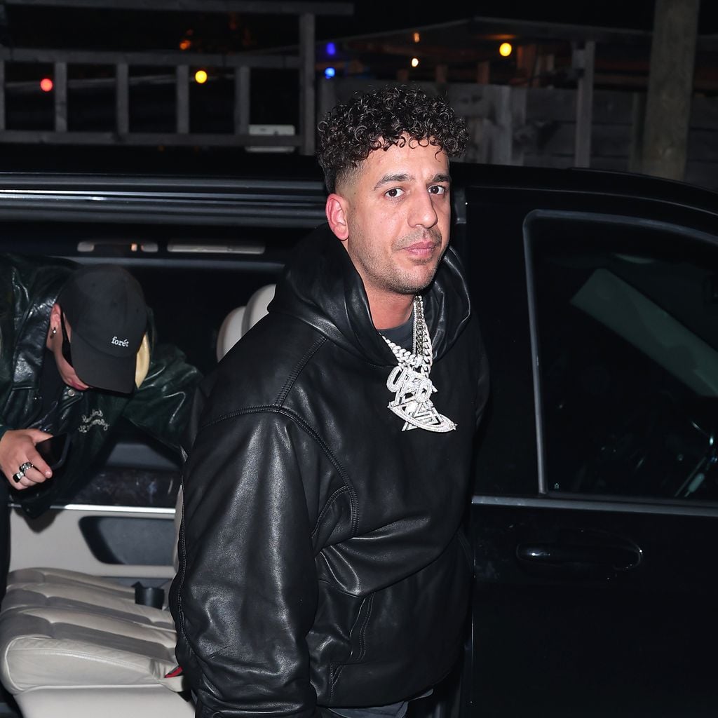 Ufo361 bei der Balenciaga Party während der Paris Fashion Week in Paris, Oktober 2022