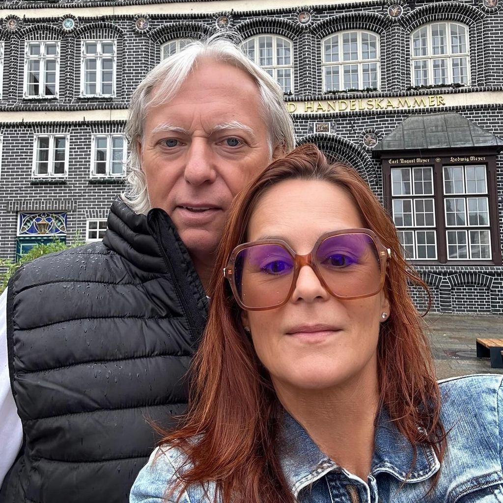 Sportmanager Ulrich Ferber und Schlagersängerin Andrea Berg
