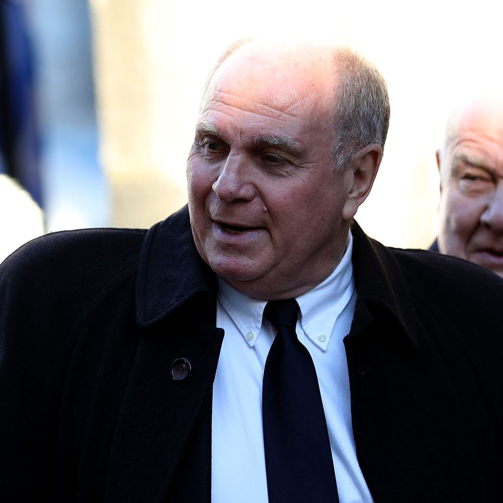 Uli Hoeneß bei der Beerdigung von Rudi Assauer, 2019
