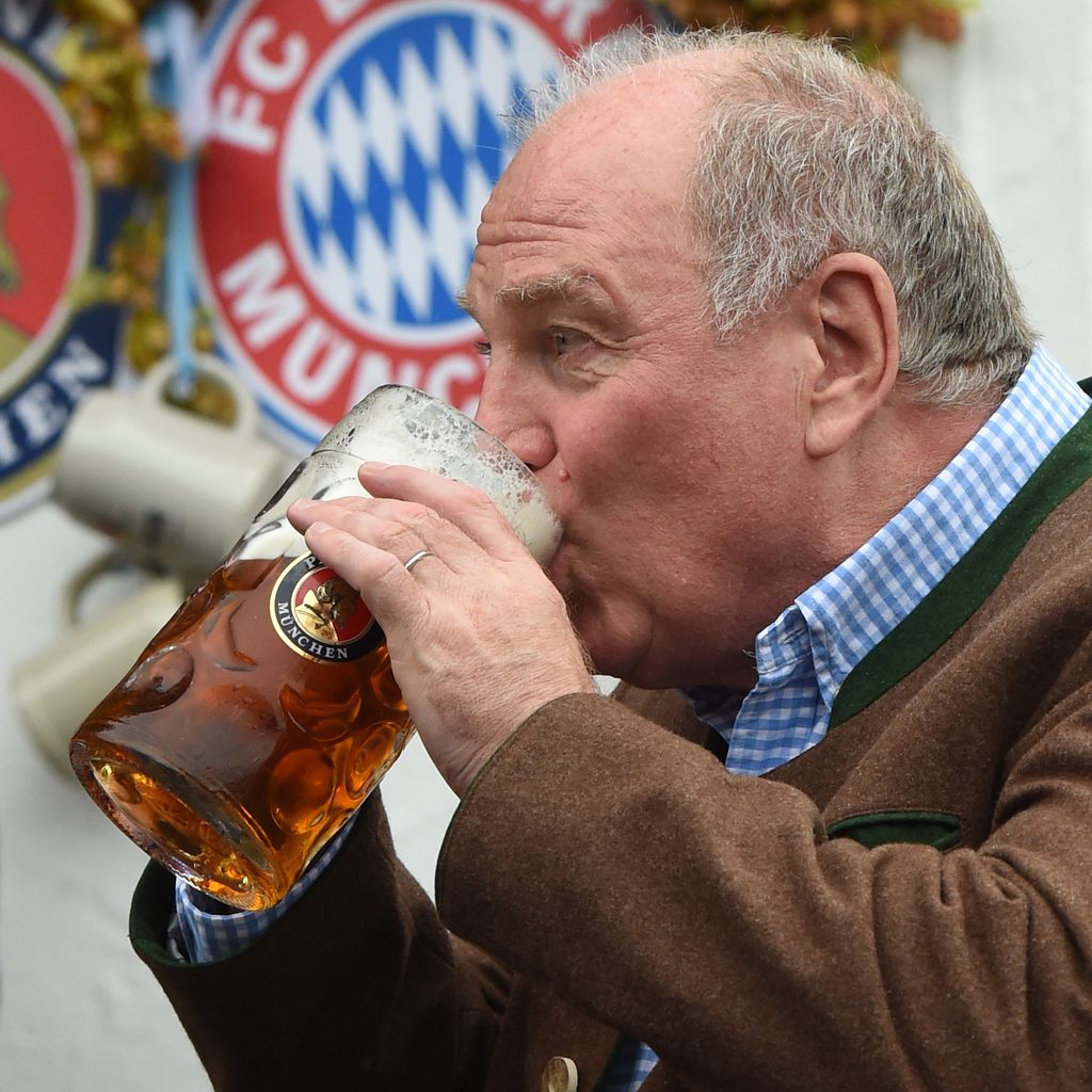 Uli Hoeneß auf der Bayern-Wiesn 2016