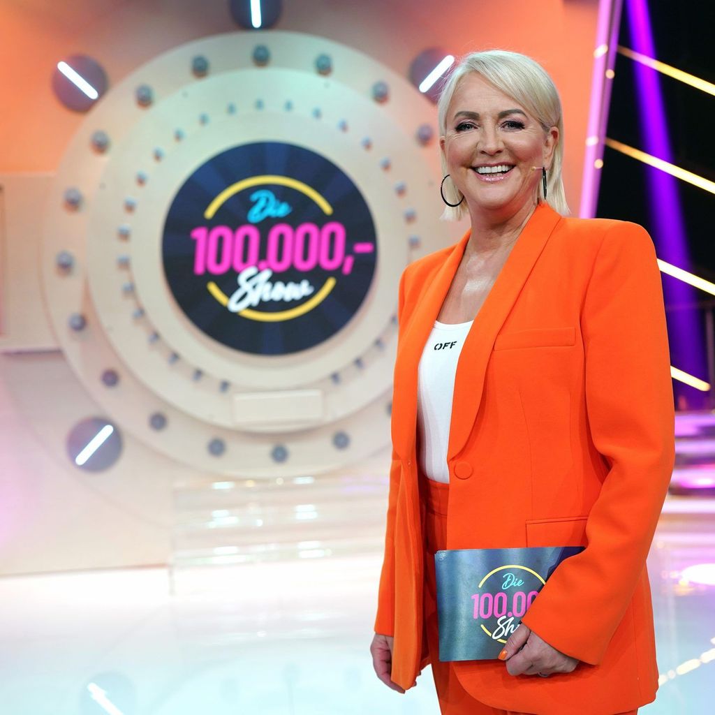 Ulla Kock am Brink bei "Die 100.000 Mark Show"