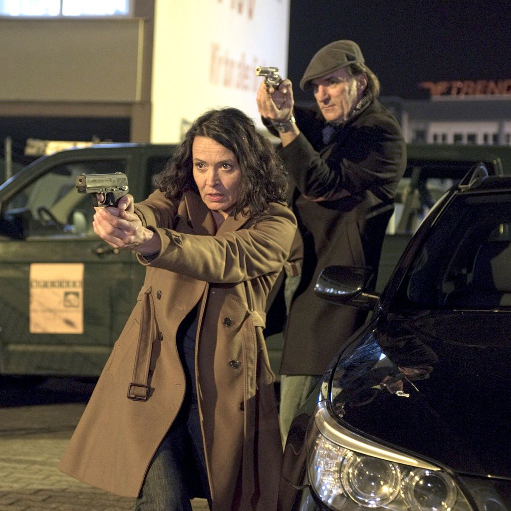 Ulrike Folkerts und Andreas Hoppe in "Tatort: Kaltblütig"