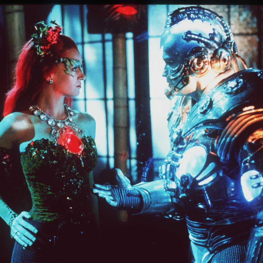 Uma Thurman als Poison Ivy und Arnold Schwarzenegger als Mr. Freeze in "Batman & Robin", 1997
