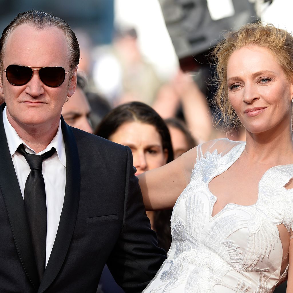 Quentin Tarantino und Uma Thurman