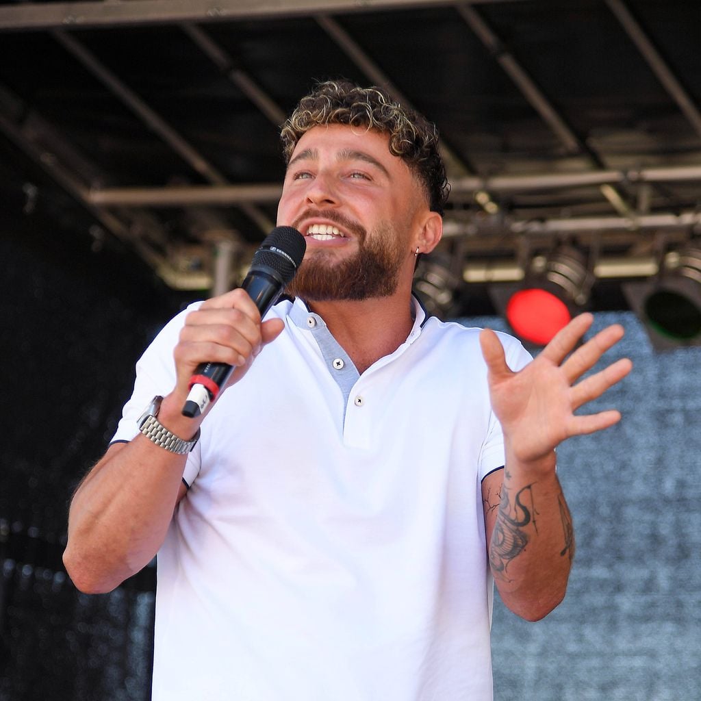 Umut Tekin beim BILD-Renntag auf der Trabrennbahn Gelsenkirchen am 1. Mai 2026