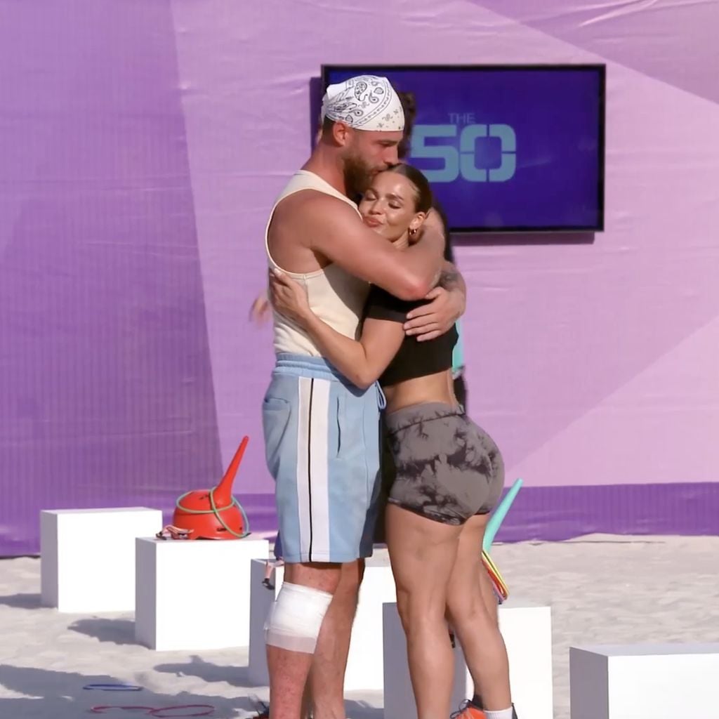 Umut Tekin und Jeje Lopes in der "The 50"-Arena