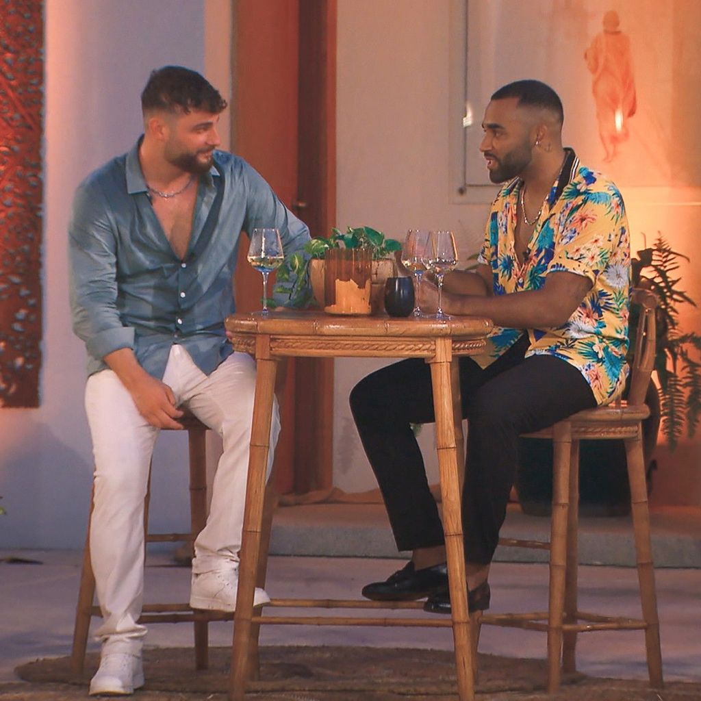Umut und Emanuell bei "Die Bachelorette" 2022