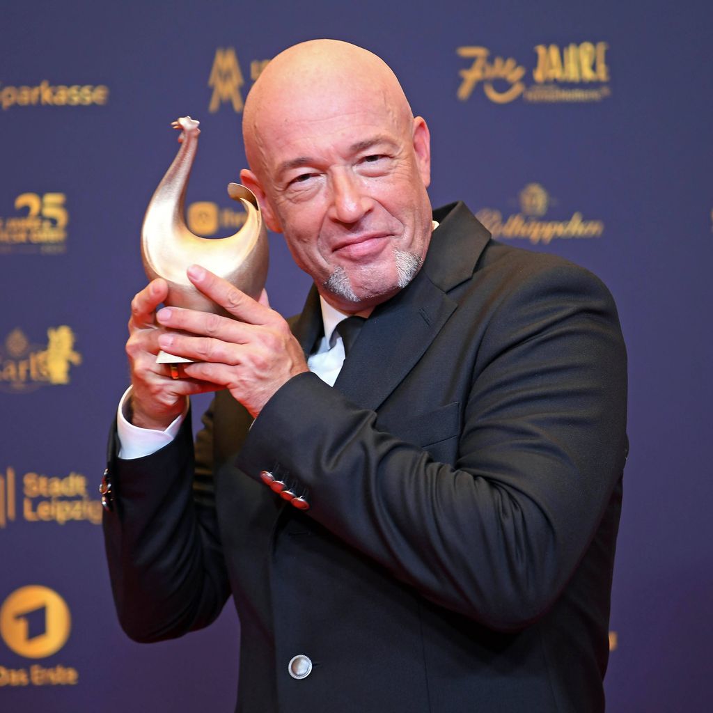 Preisträger Unheilig (Der Graf) bei der Goldenen Henne 2026 in der Messe Leipzig