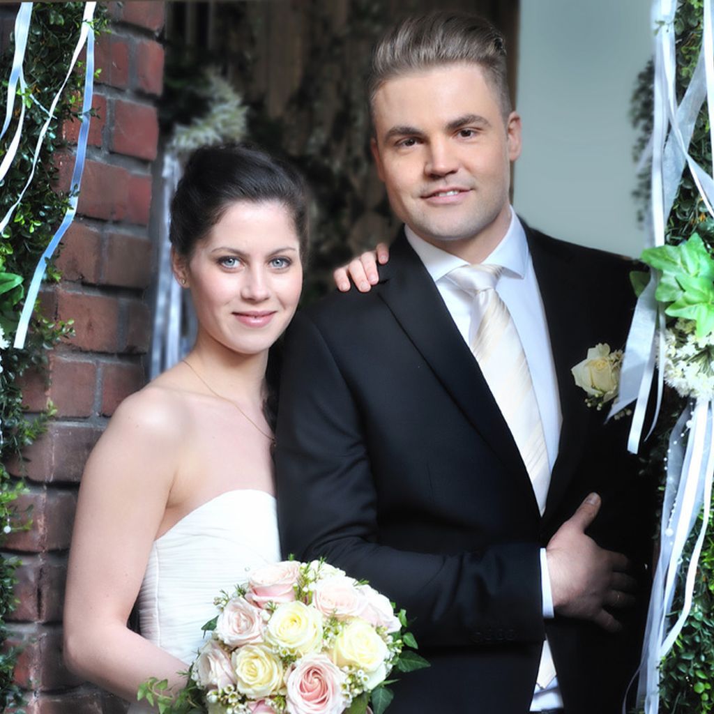 Valea Scalabrino und Benjamin Heinrich als Sina und Bambi bei "Unter uns"
