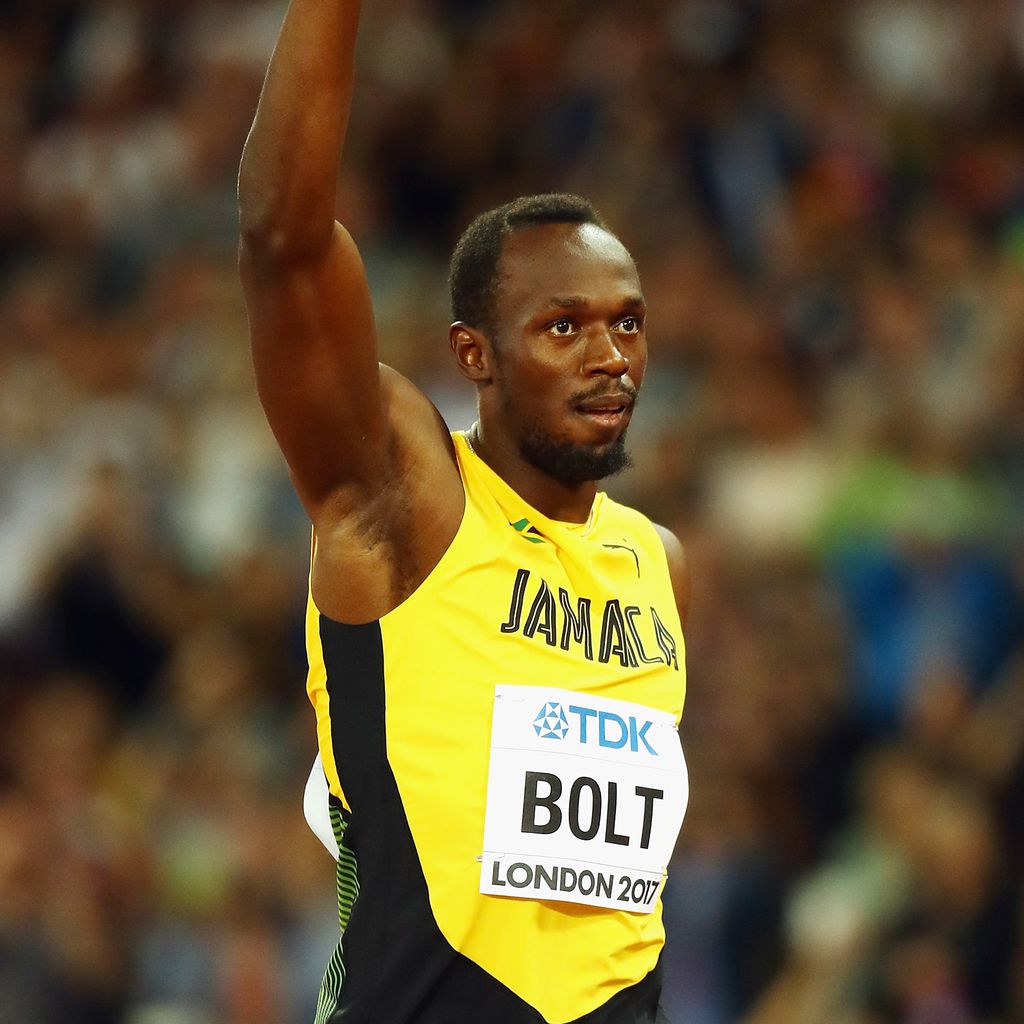 Usain Bolt bei der Leichtathletik-WM in London 2017