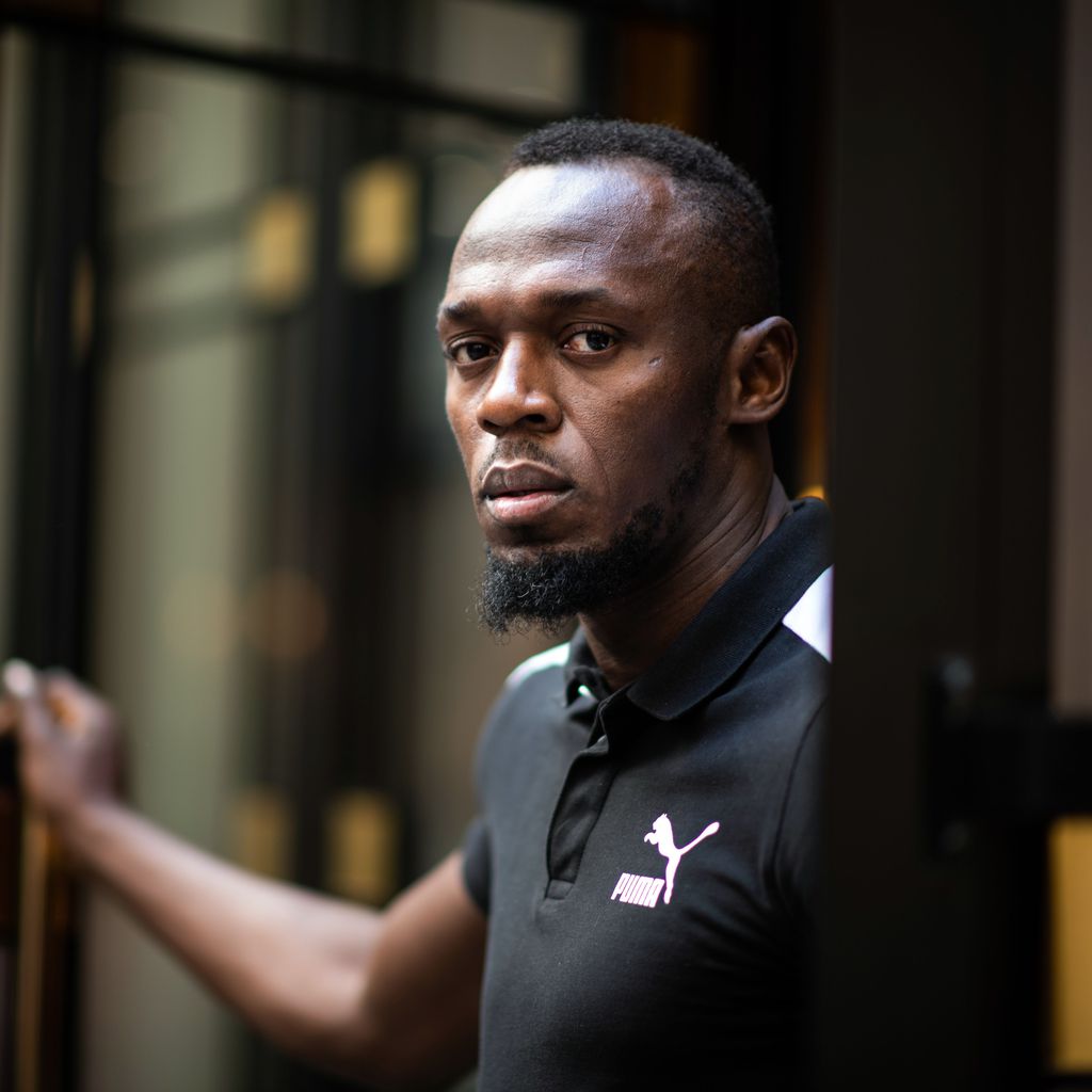 Usain Bolt bei einem Fotoshooting in Paris im Mai 2019