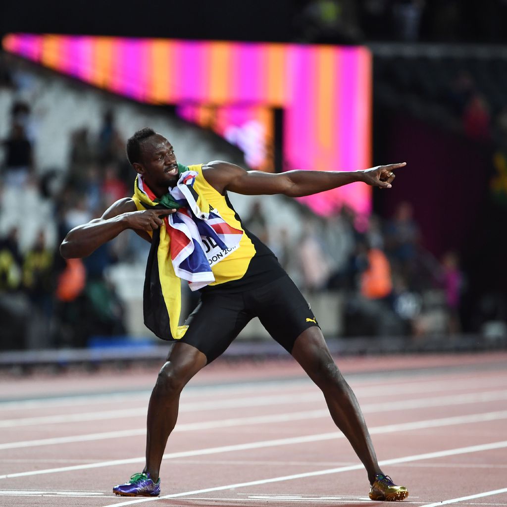 Usain Bolt in London