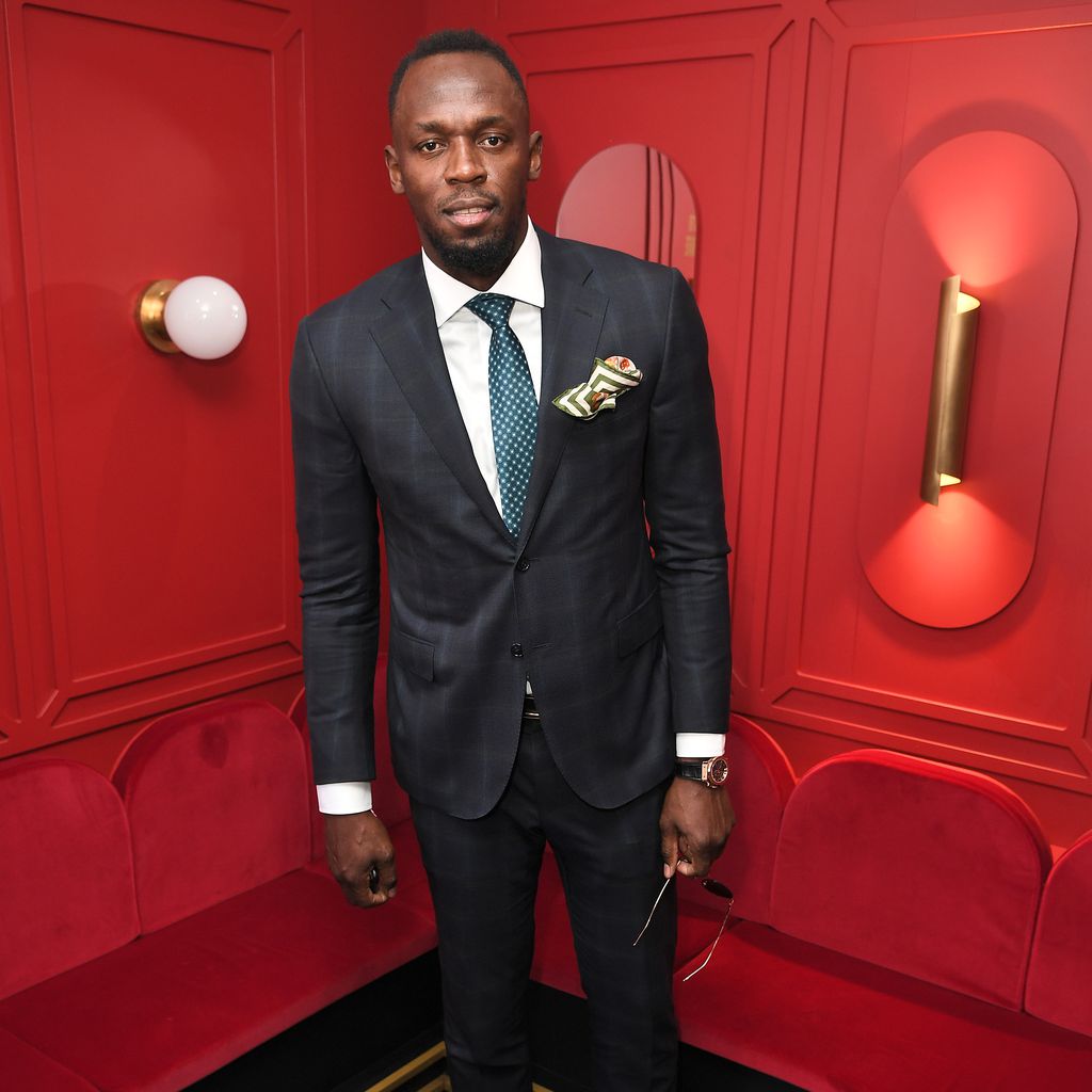 Usain Bolt bei einem Event in Melbourne im November 2019