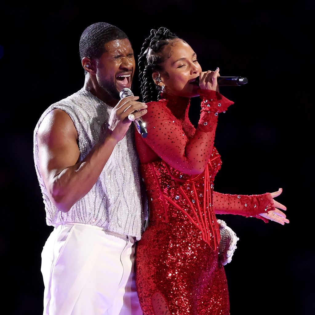 Usher und Alicia Keys, 2024