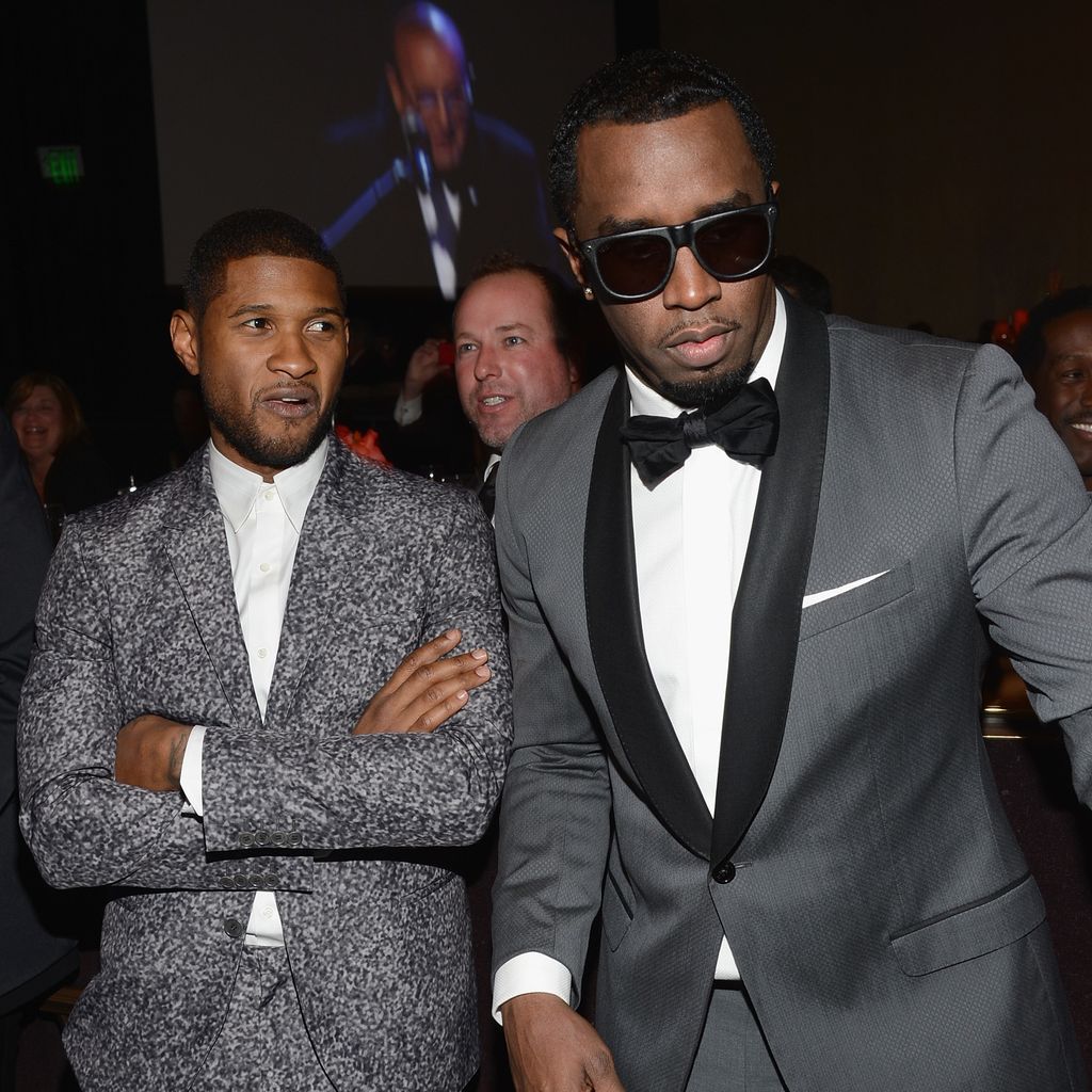 Usher und P. Diddy, 2013