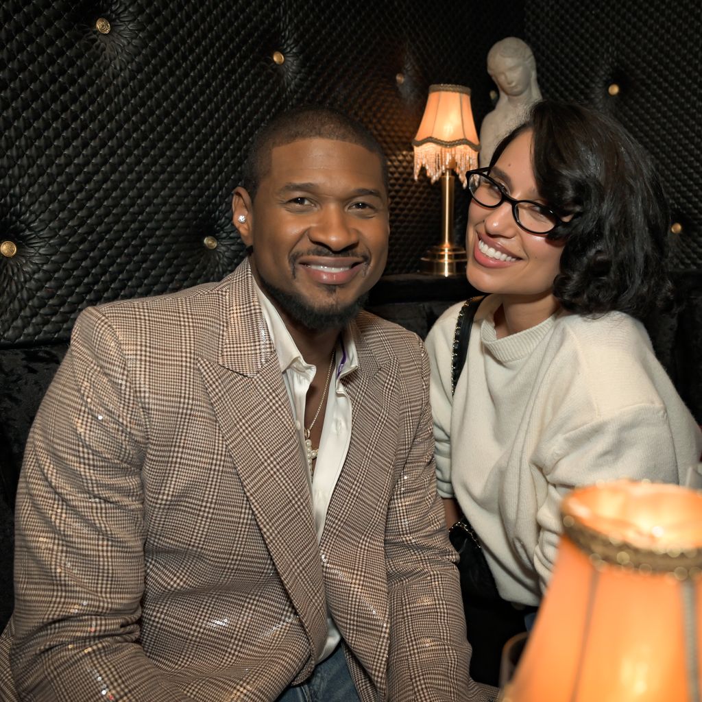 Usher und Raye im März in London