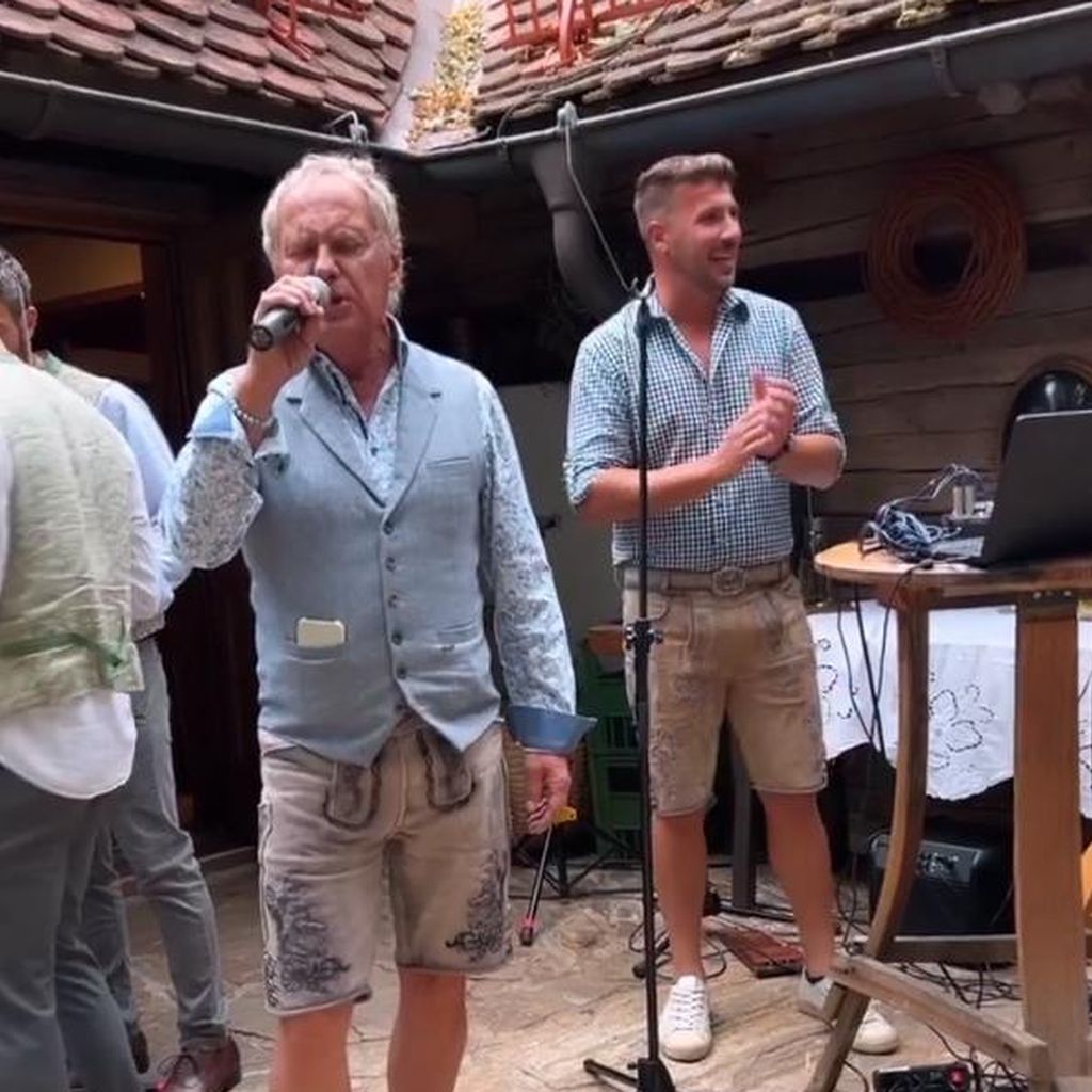 Uwe Ochsenknecht auf Cheyennes Hochzeit