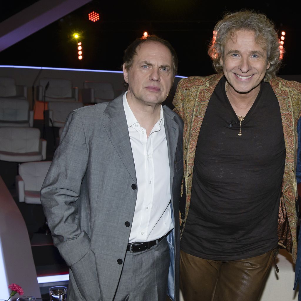 Uwe Ochsenknecht und Thomas Gottschalk, Januar 2014