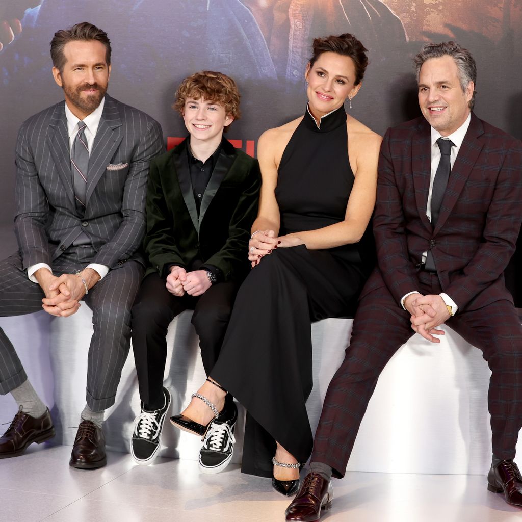 Ryan Reynolds, Walker Scobell, Jennifer Garner und Mark Ruffalo, Schauspieler