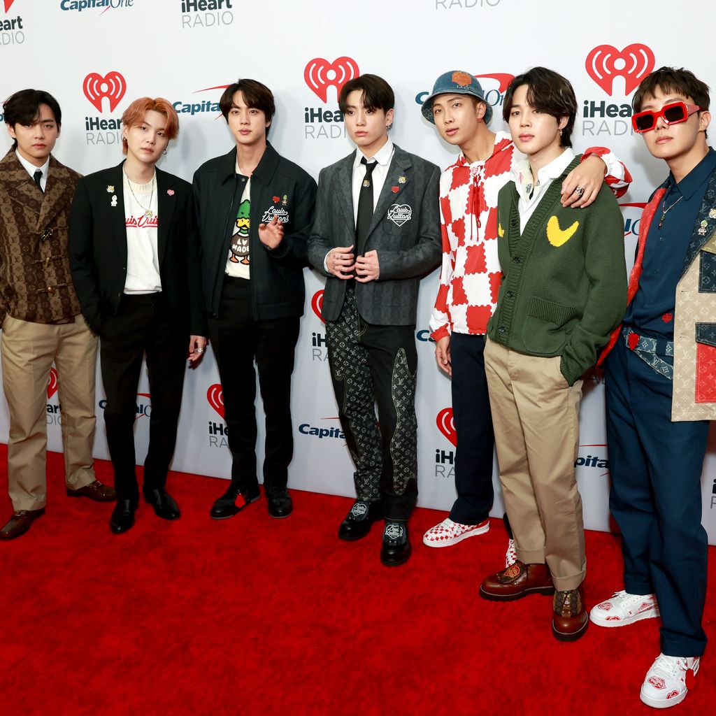 V, Suga, Jin, Jungkook, RM, Jimin und J-Hope, BTS-Mitglieder