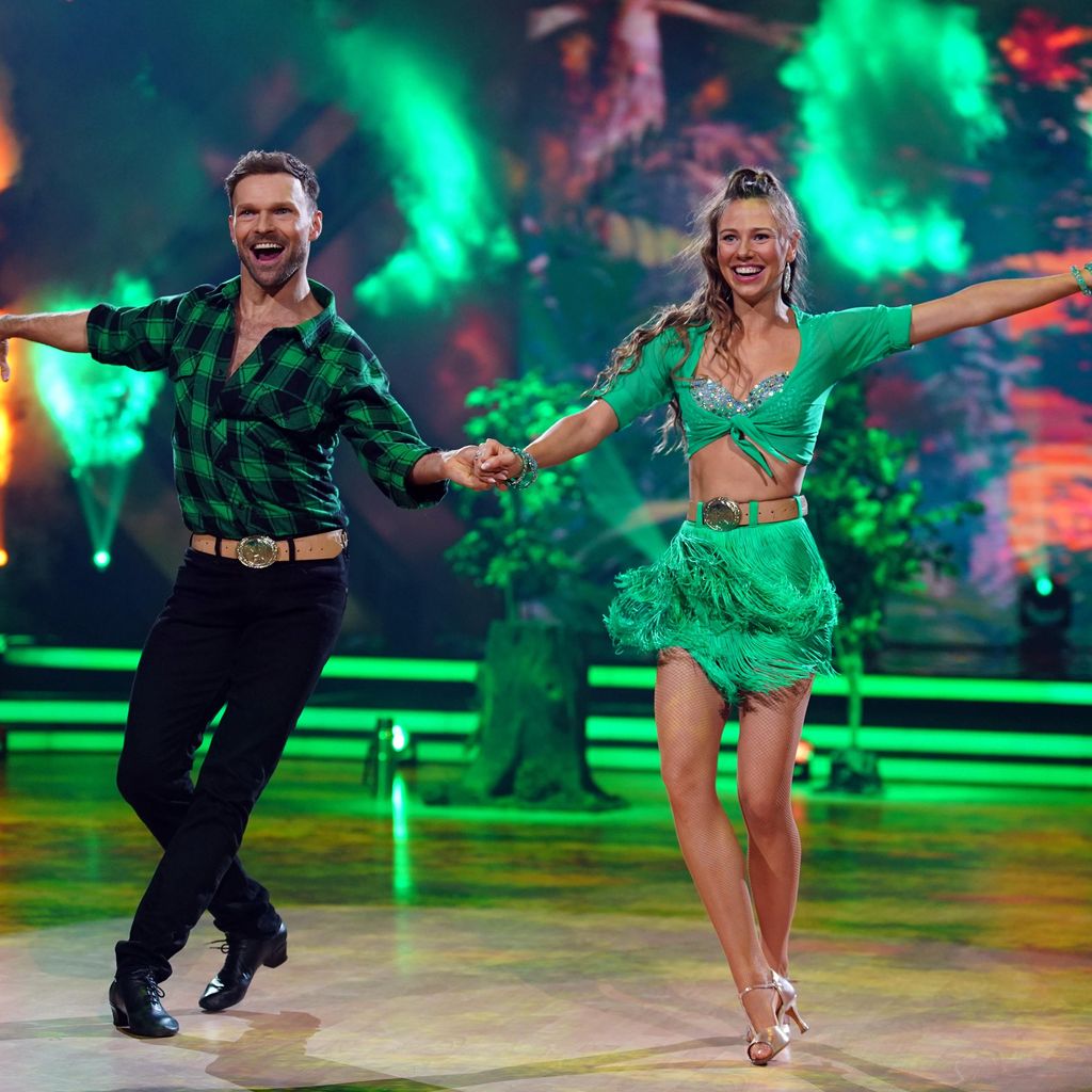 Vadim Garbuzov und Ann-Kathrin Bendixen bei "Let's Dance" 2024