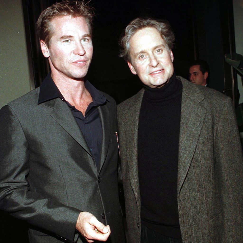 Val Kilmer und Michael Douglas auf der "Der Geist und die Dunkelheit"-Premiere