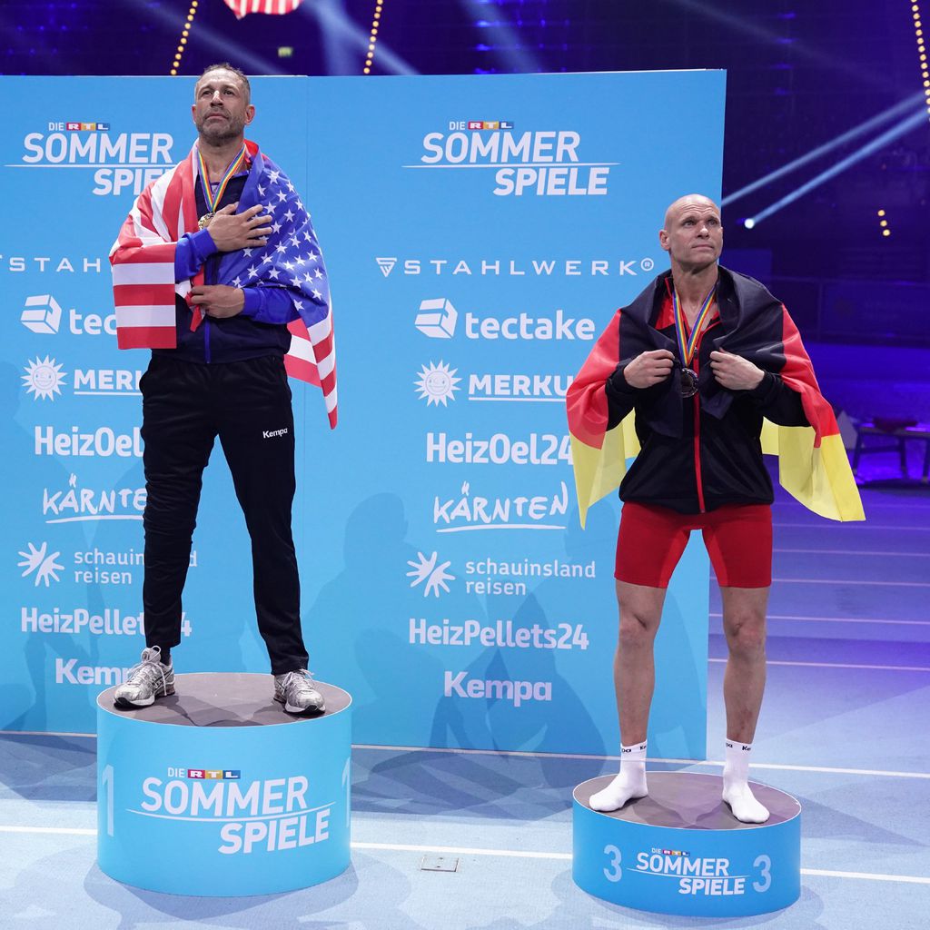 Valentin Lusin, Evil Jared und Thorsten Legat bei den RTL Sommerspielen