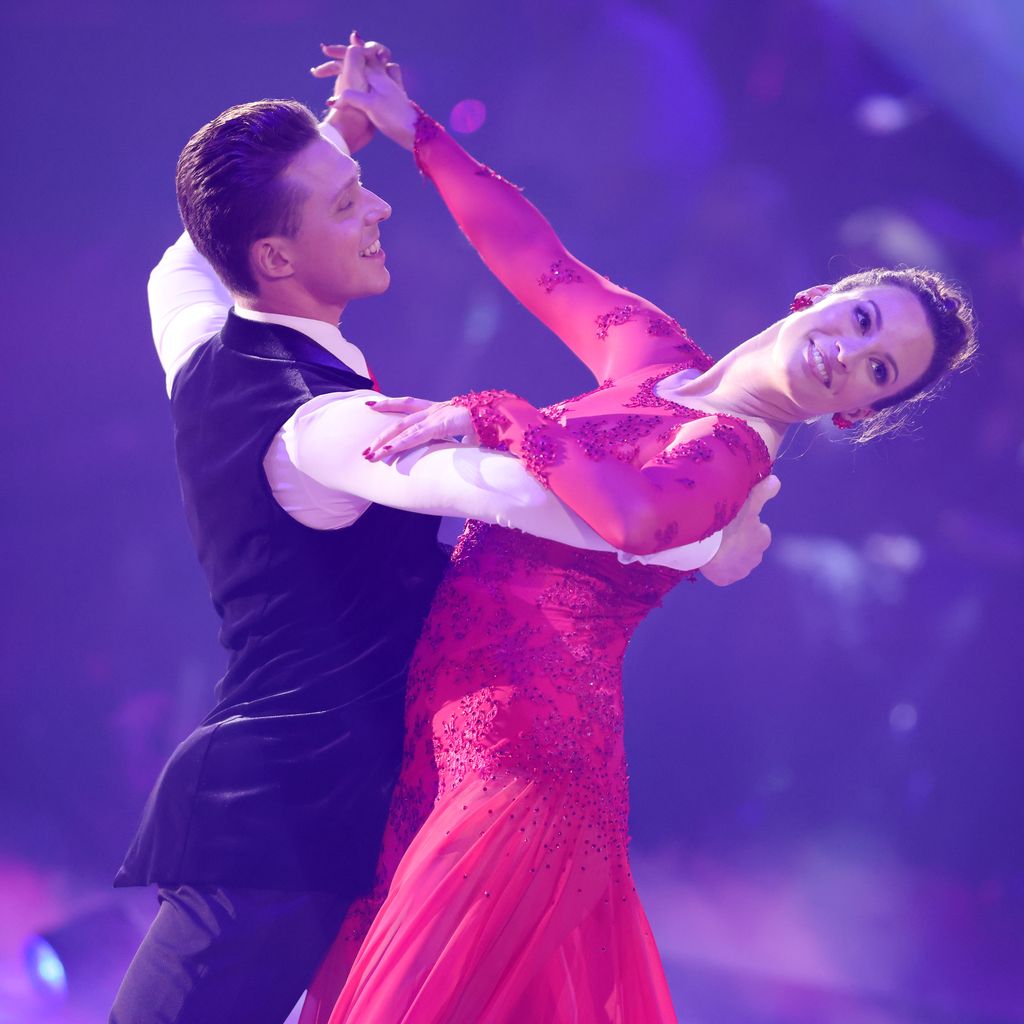 Valentin Lusin und Caroline Bosbach bei "Let's Dance" 2022