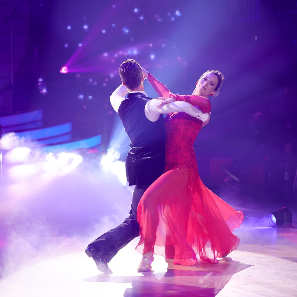 Valentin Lusin und Caroline Bosbach in der sechsten "Let's Dance"-Liveshow
