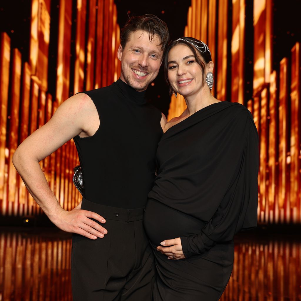 Valentin und Renata Lusin bei der "Let's Dance"-Kennenlernshow in Köln