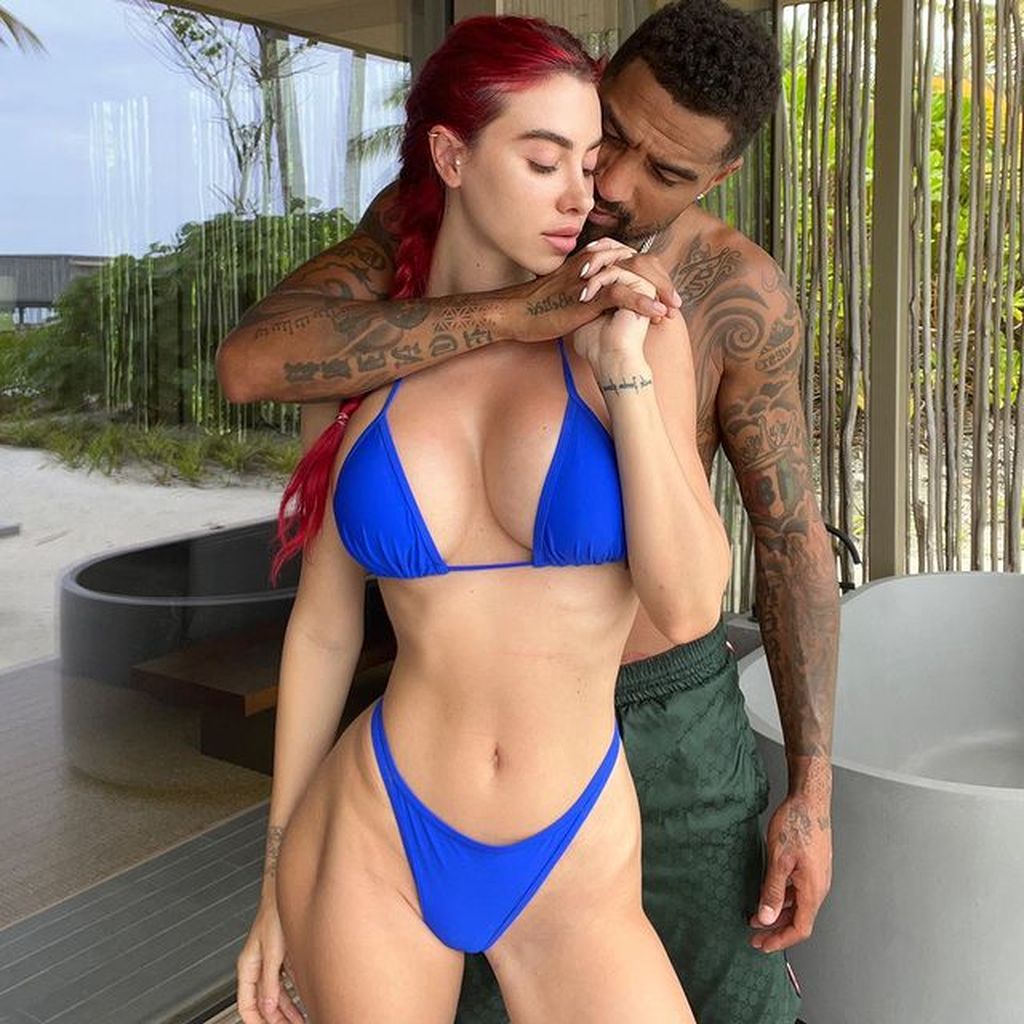 Valentina Fradegrada und Kevin-Prince Boateng