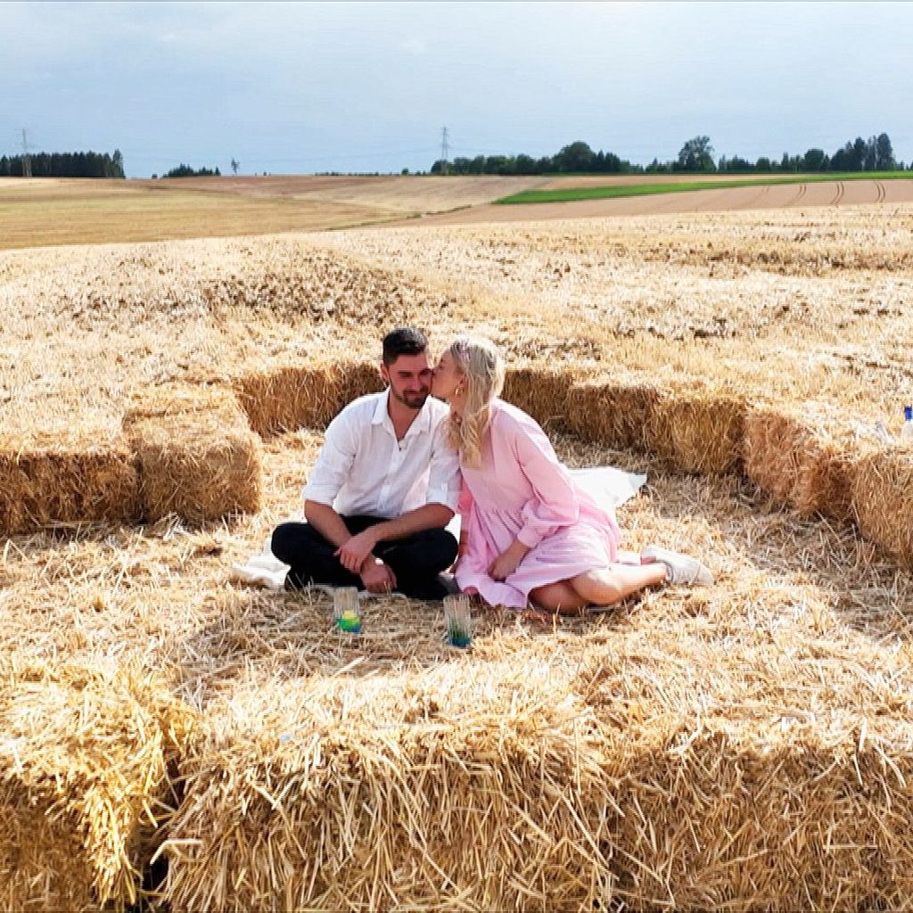 Daniel und Valentina bei "Bauer sucht Frau"