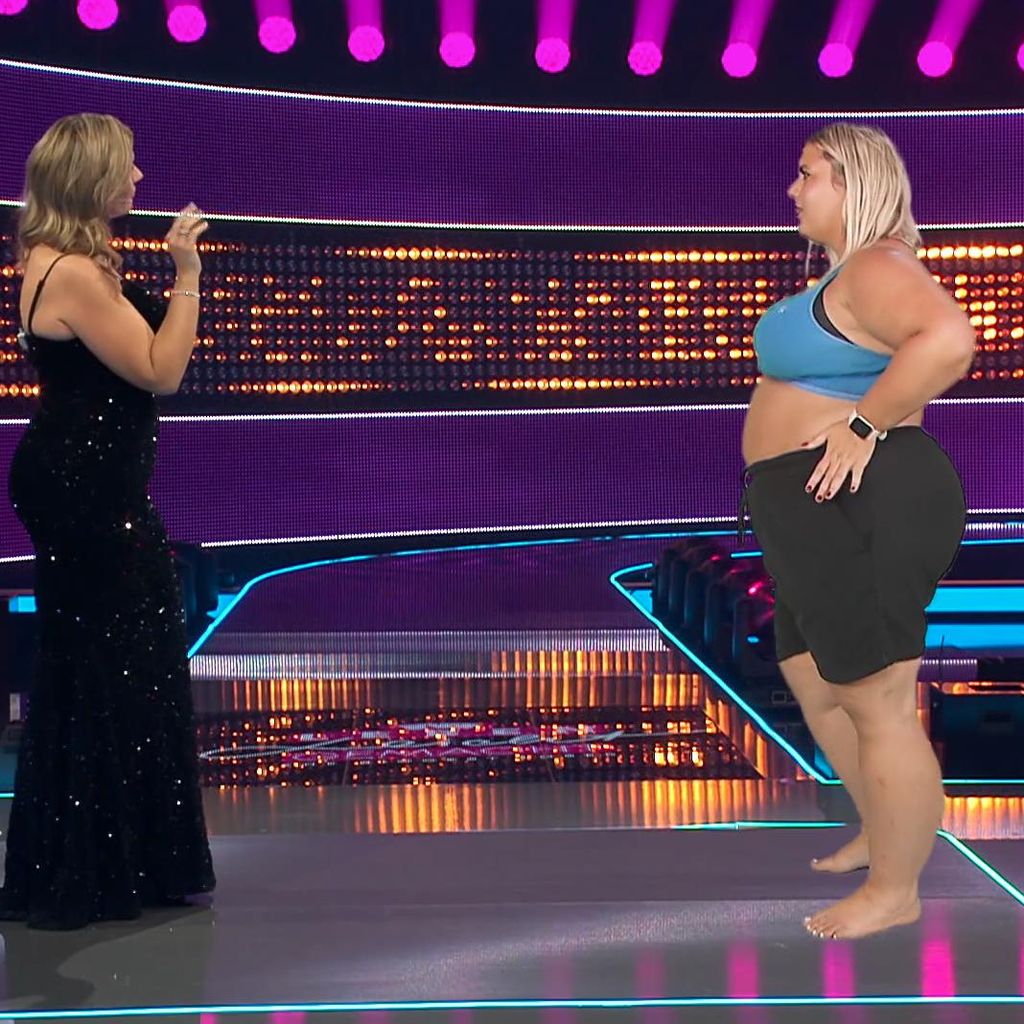 Valentina mit ihrem alten Ich im "Leben leicht gemacht"-Finale