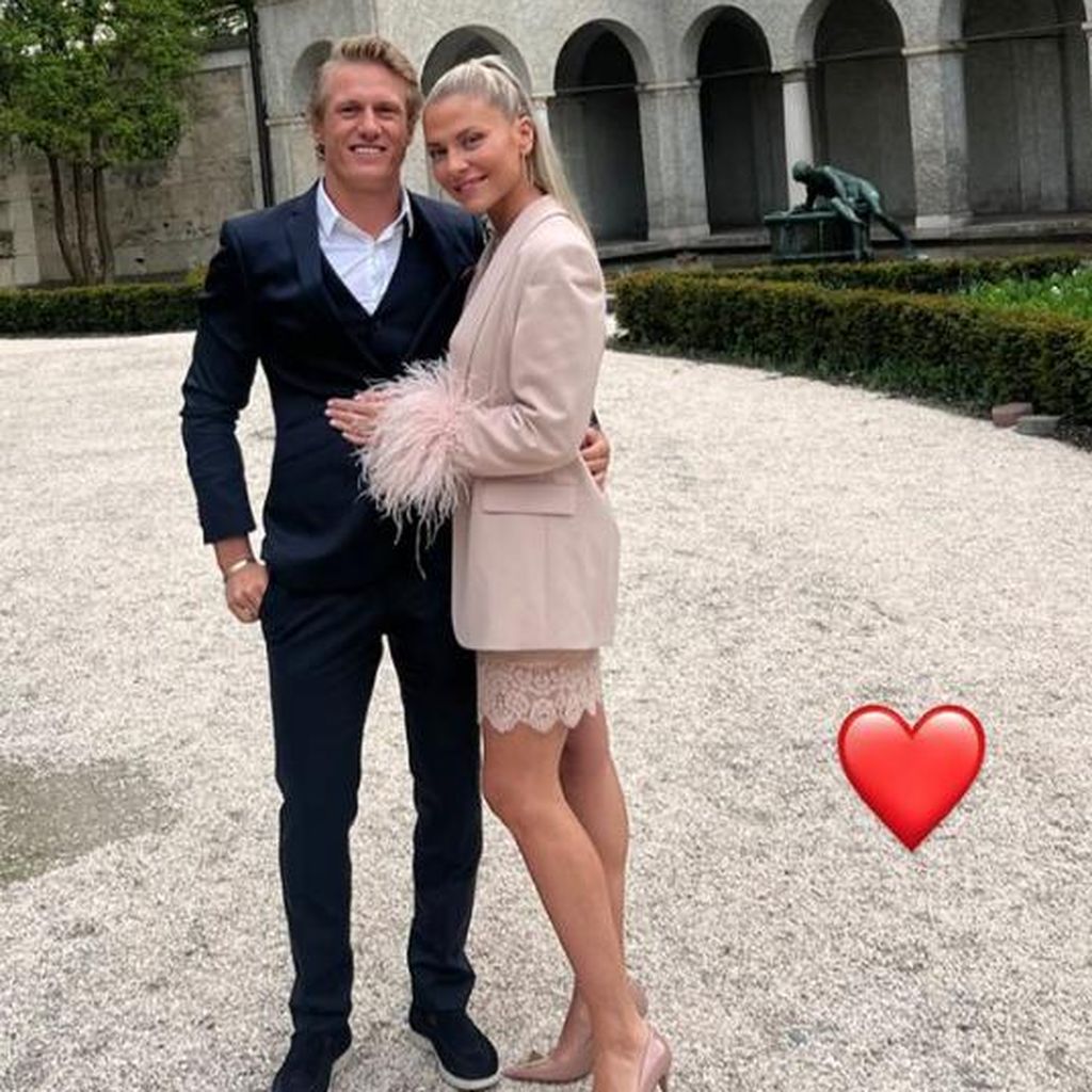 Valentina Padhe mit Dominik Gührs, Mai 2023